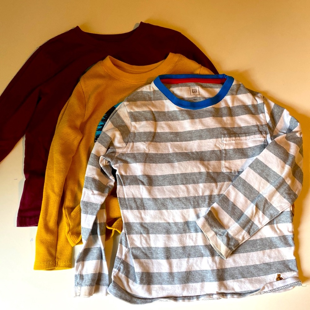X3 long sleeve tees - size 5